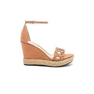 SCHUTZ Tan Wedge Sandals